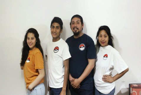 Parte del equipo de fundadores del Safarí Pokémon.