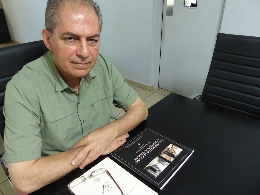 El arquitecto Oscar Martínez Garza, también miembro de la Academia Nacional de Arquitectura Capítulo Monterrey. 