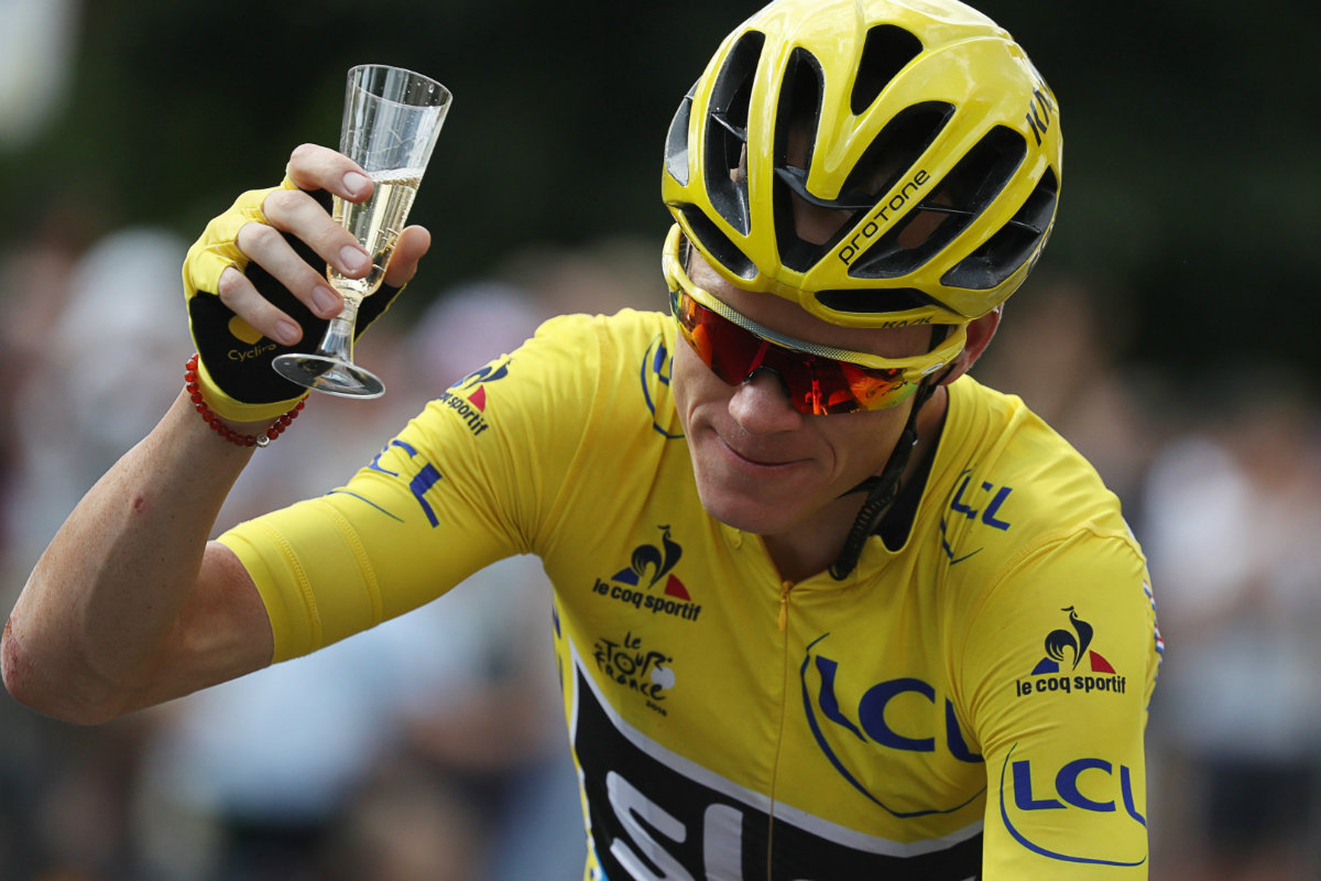 Chris Froome, campeón del Tour de Francia por tercera ocasión