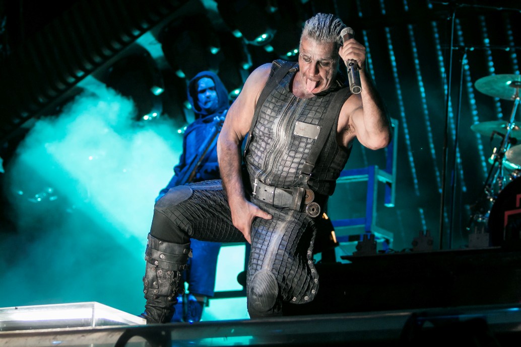 Till Lindemann, líder de Rammstein. 