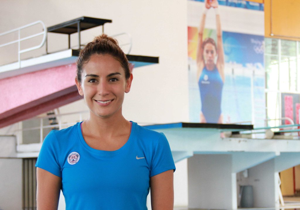 Paola Espinosa, clavadista mexicana 
