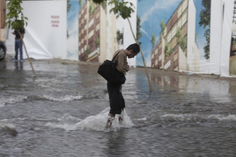 Afectaciones por lluvia en el Área Metropolitana de Guadalajara. 