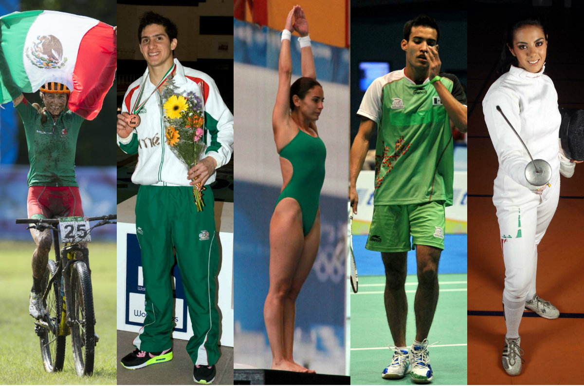 Deportistas mexicanos que irán a Río