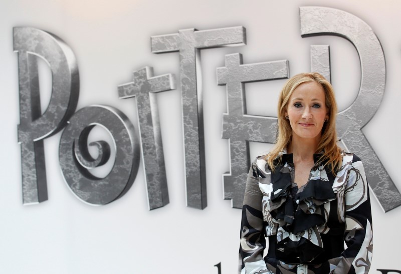  J.K. Rowling,creadora de Harry Potter.