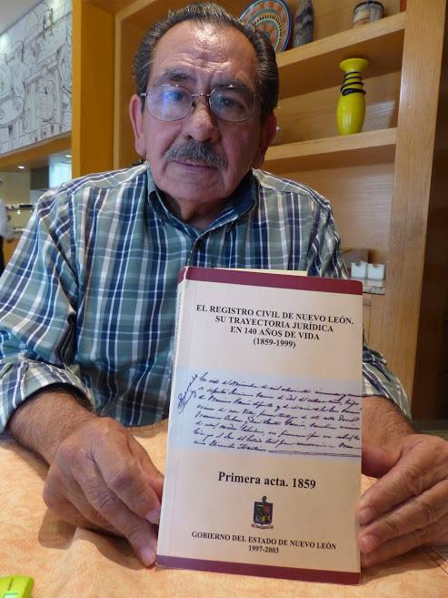 El historiador Erasmo Torres López desmiente supuesto hallazgo de Registro Civil más antiguo.