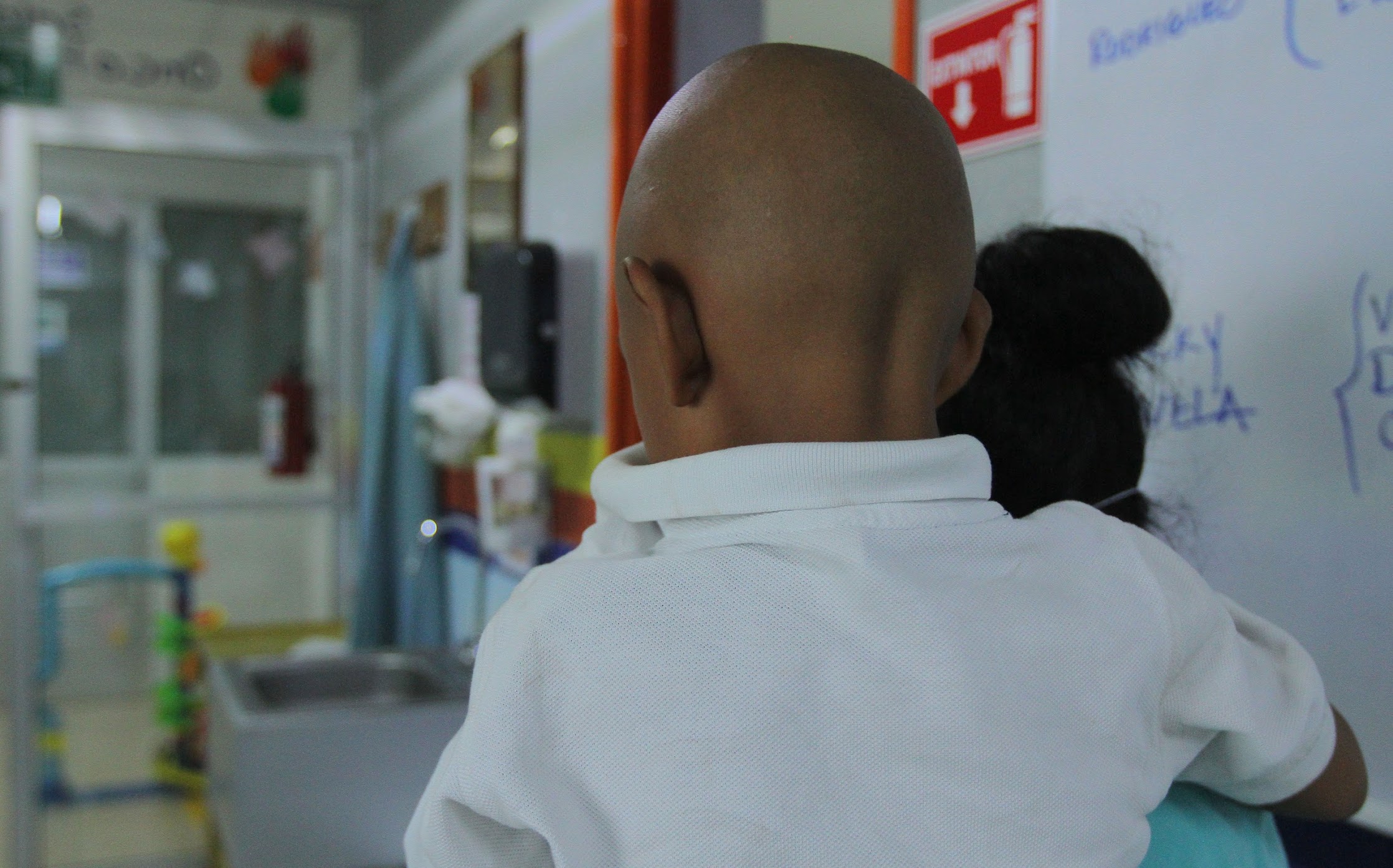Los niños son los pacientes que nunca tienen miedo a morir.