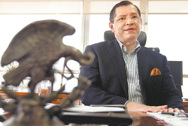 Álvaro Vizcaíno, titular del Secretariado Ejecutivo del Sistema Nacional de Seguridad Pública. 
