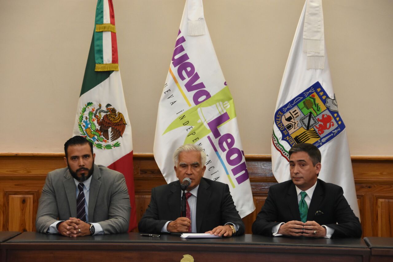 Rueda de prensa sobre evasión de Rodrigo Medina a comparecencia. 