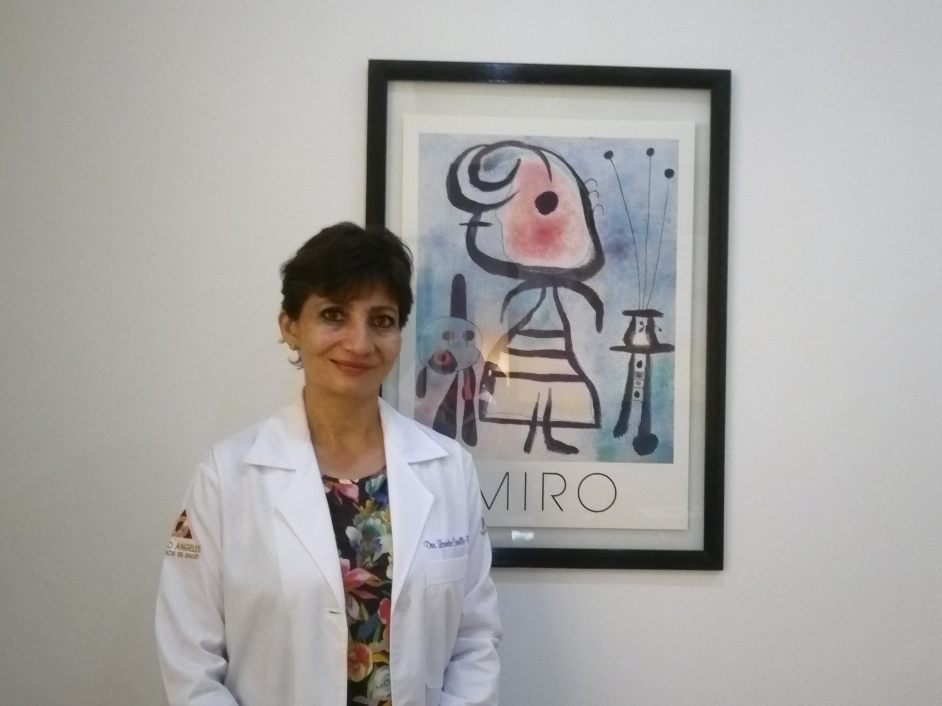 María de Lourdes Carrillo Ponce, médico pediatra.