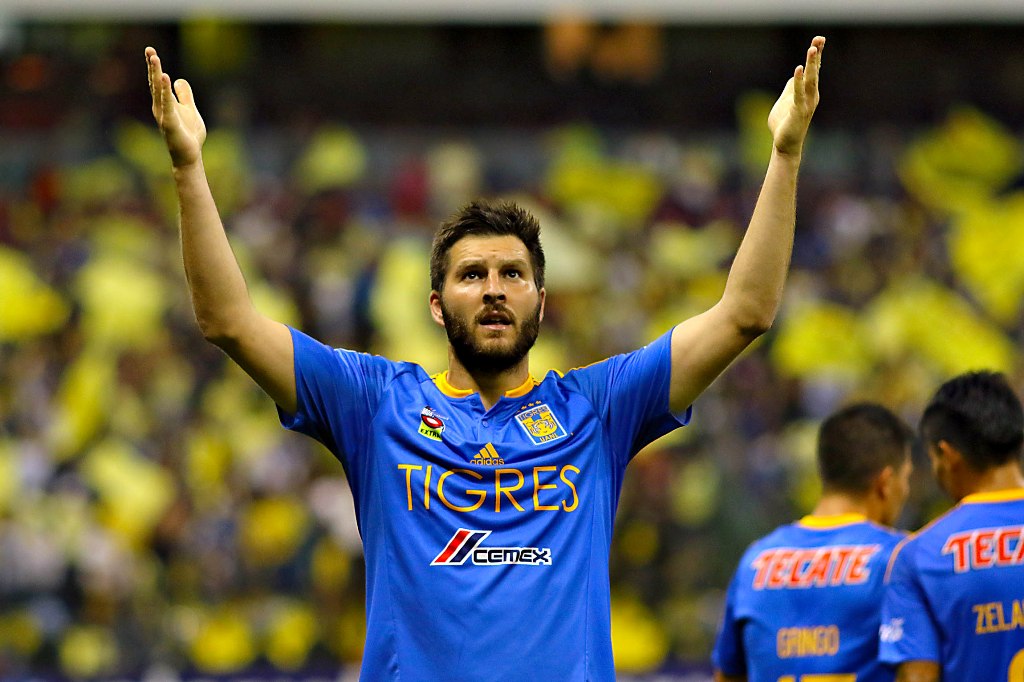 Gignac anotó el segundo gol para Tigres 