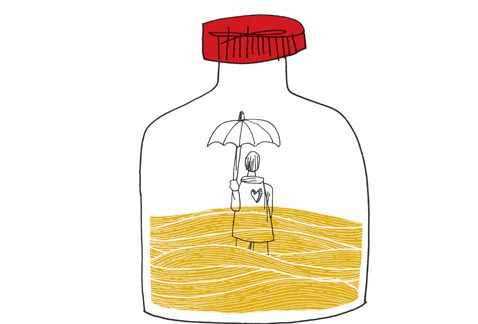 La noche que decidí cambiar un puñado de botellas por una "vida mejor" pedí una botella de litro, "El Recreo". 