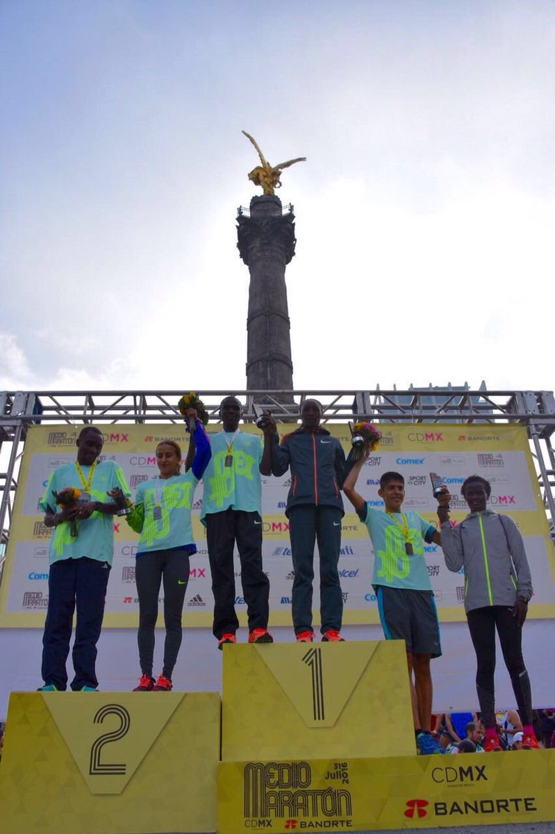 Ganadores del Medio Maratón CdMx