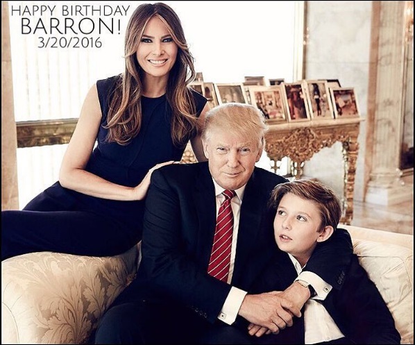 Con 45 años, en redes sociales se ha mostrado como una mujer amorosa con su hijo y su esposo Donald Trump.