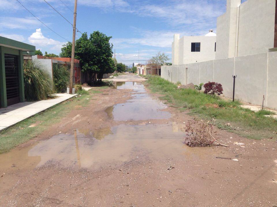La colonia villa Jardín de Lerdo está abandonada por las autoridades.