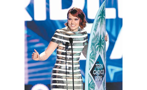 Daisy Ridley.
