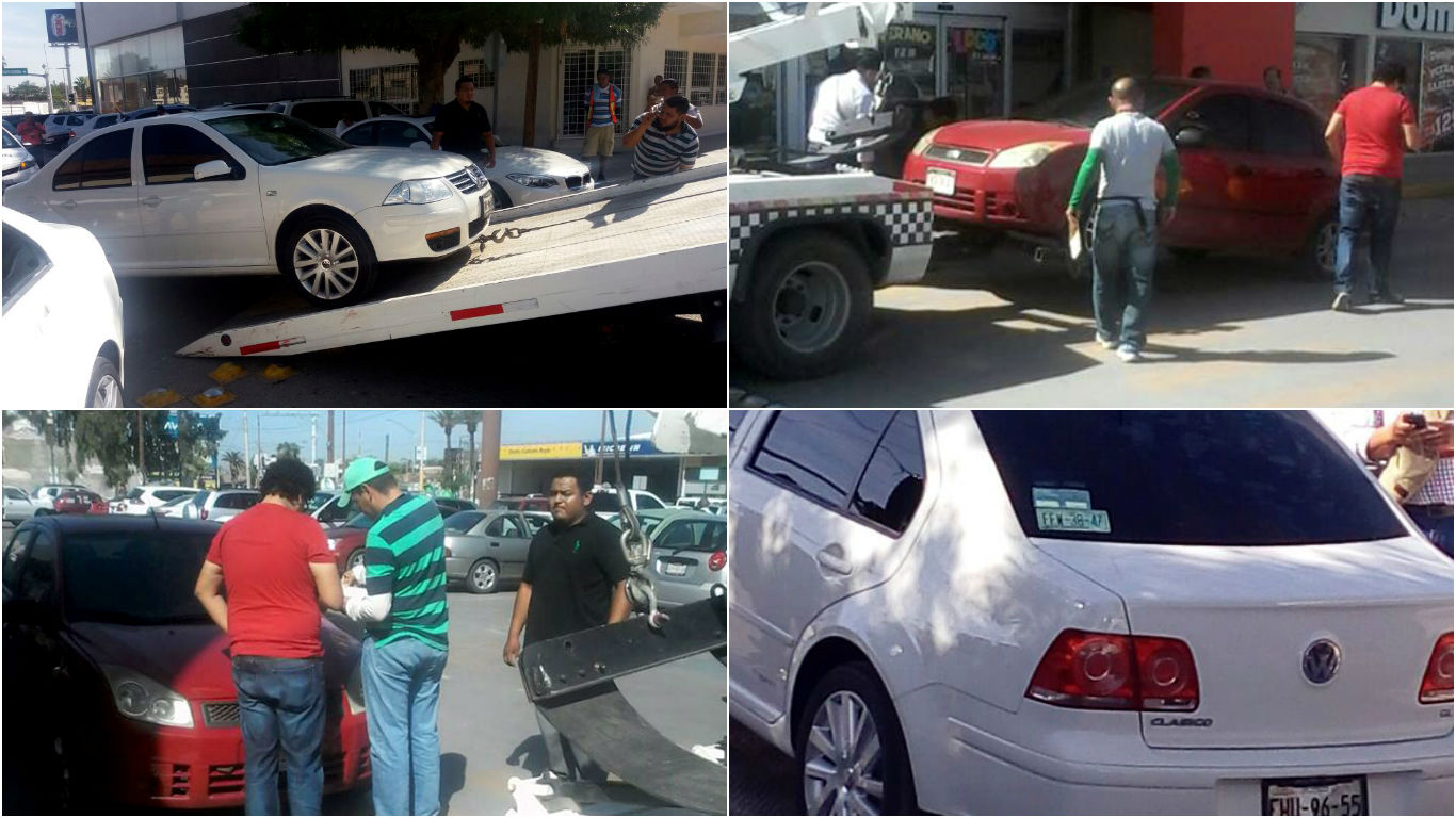 En el arranque de Uber en Torreón van dos autos asegurados. 