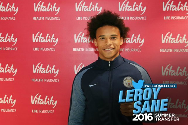 Leroy Sané ficha con el Manchester City