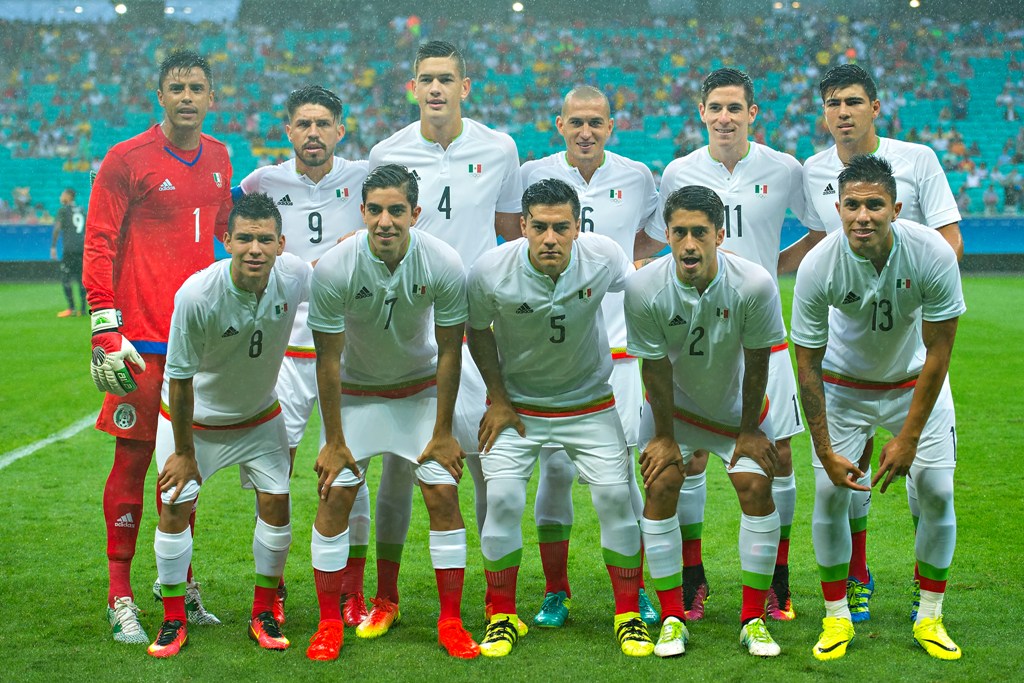 El once inicial de la selección mexicana ante Alemania 