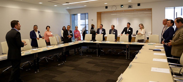 Comitiva jalisciense visita HP en San José California