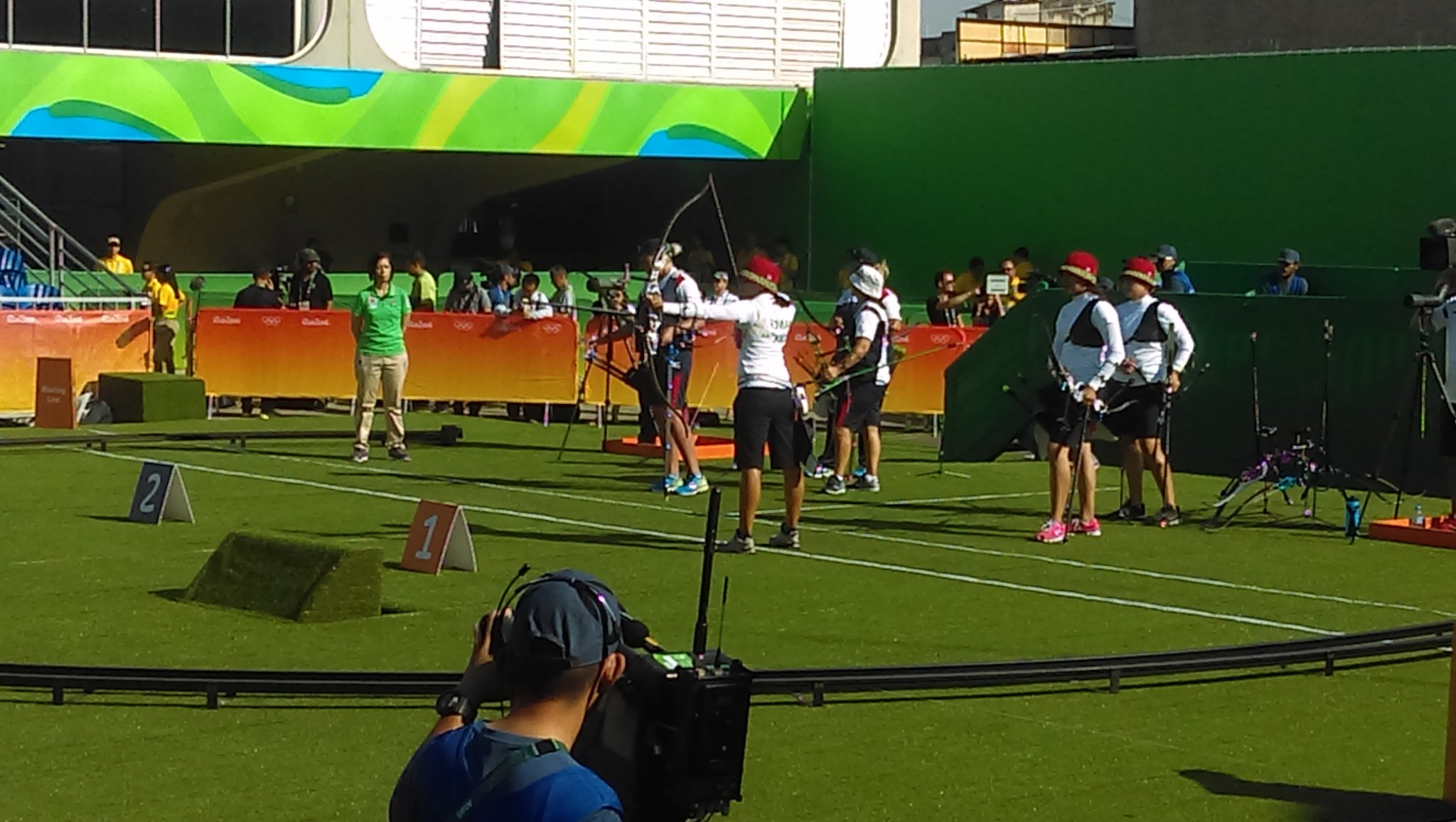 Equipo femenil mexicano de tiro con arco ante Georgia 