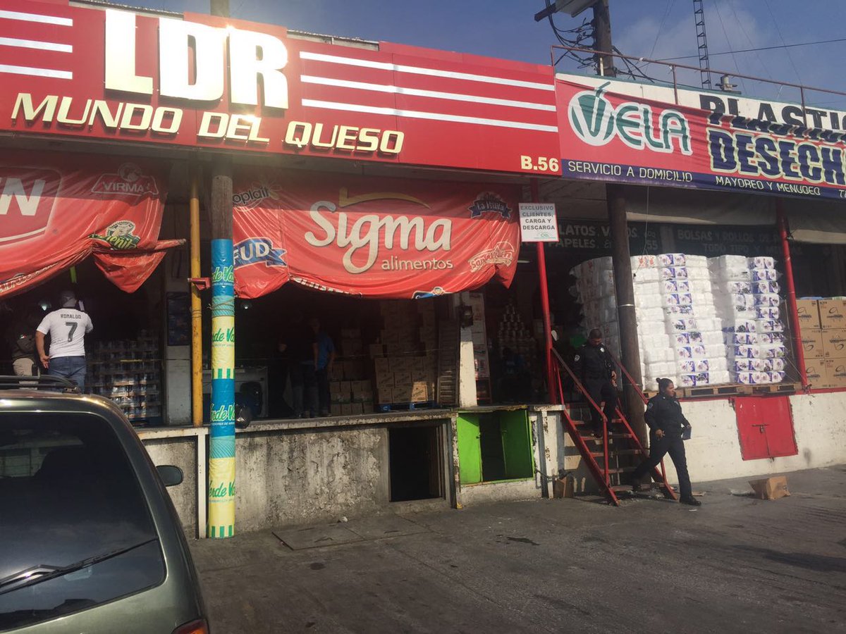 El negocio afectado se dedica a la venta de quesos.