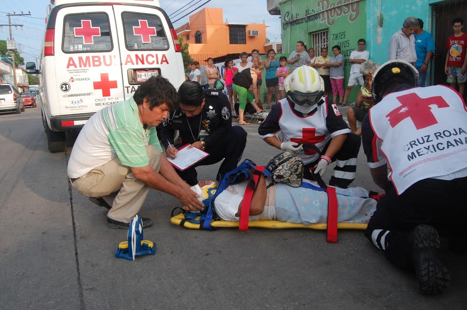 Algunos lesionados fueron inmovilizados y trasladados a varios nosocomios.