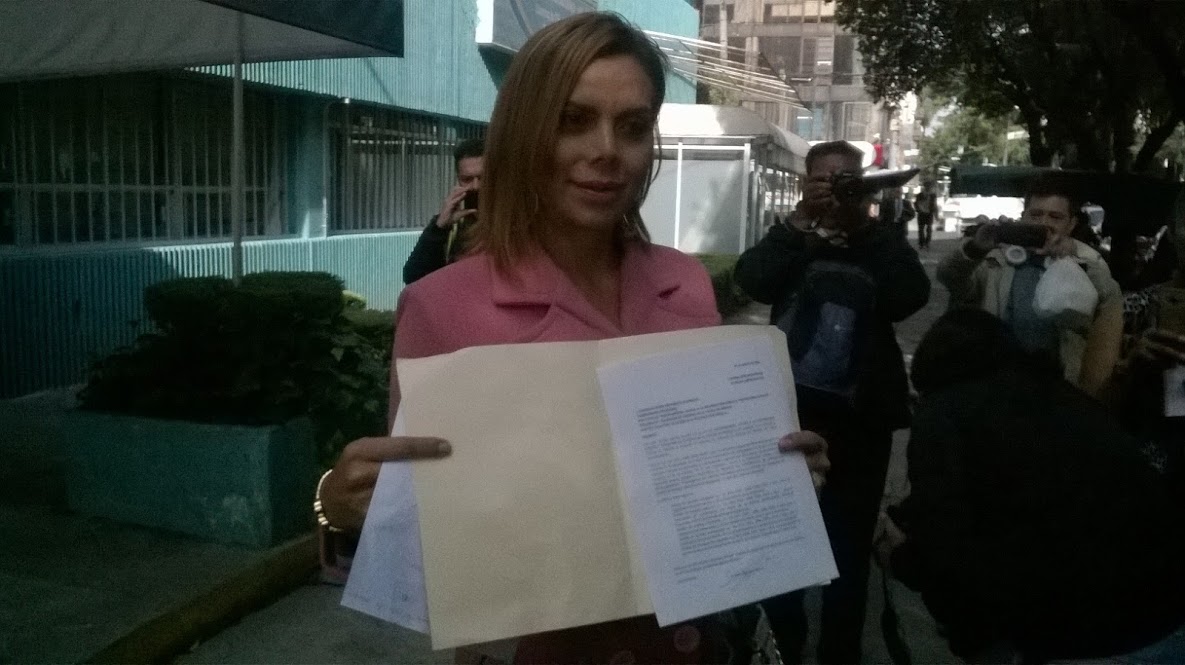 Diana Sánchez Barrios, lideresa de comerciantes, solicitó en el InfoDF datos sobre asignaciones del gobierno capitalino a vendedores de 2007 a 2011.