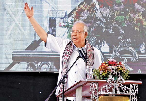 El primer ministro Najib Razak fue vinculado al caso. 