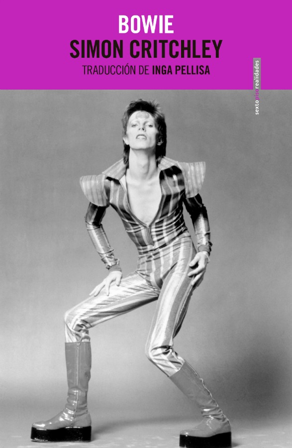 Portada de 'Bowie', de Simon Critchley. Editado por Sexto Piso.