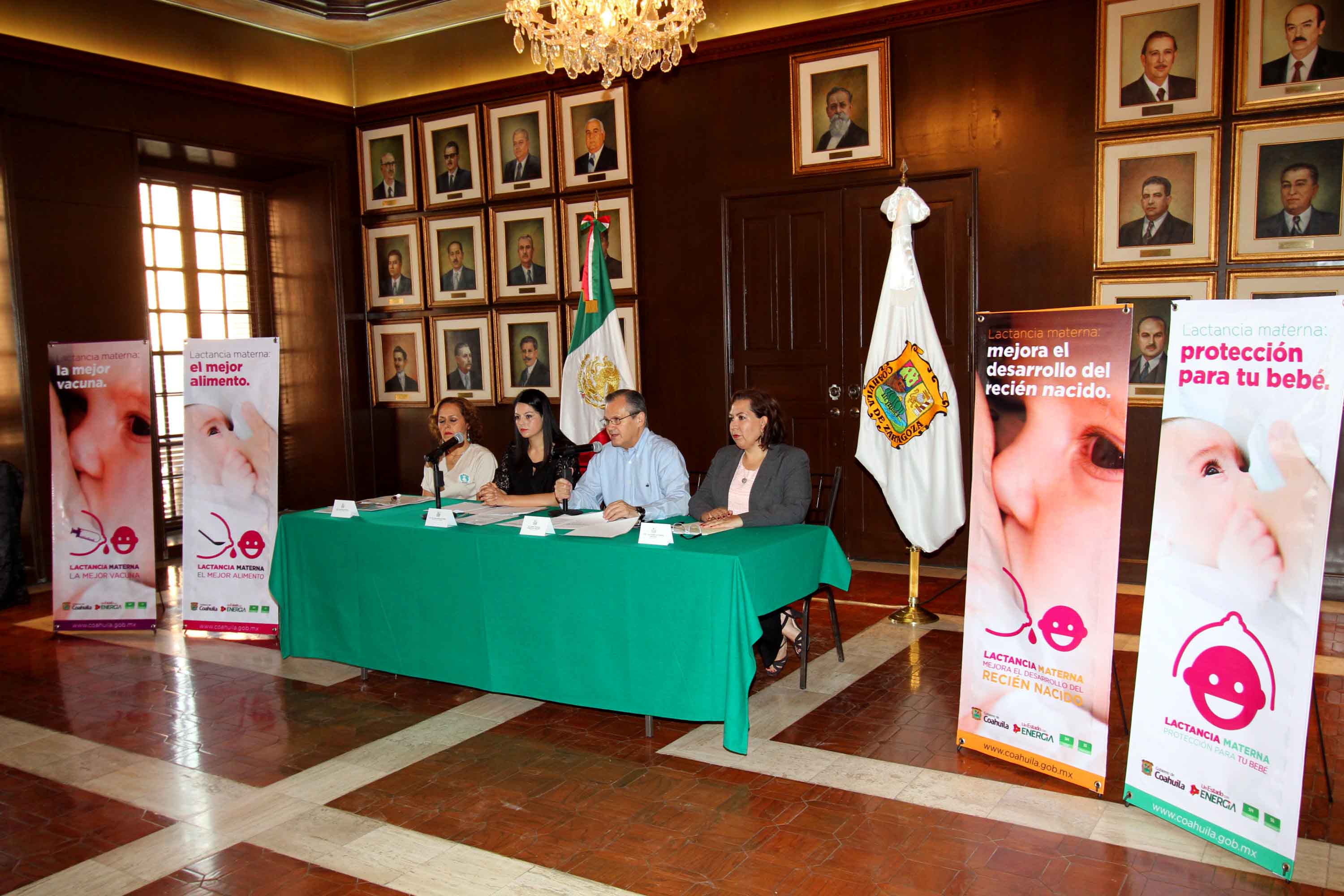EN Coahuila se promueve agosto como el mes de la Lactancia Materna.
