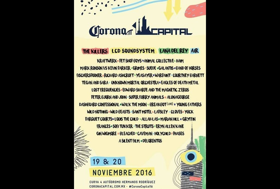 The Killers y Lana del Rey estarán en el Corona Capital- Grupo Milenio