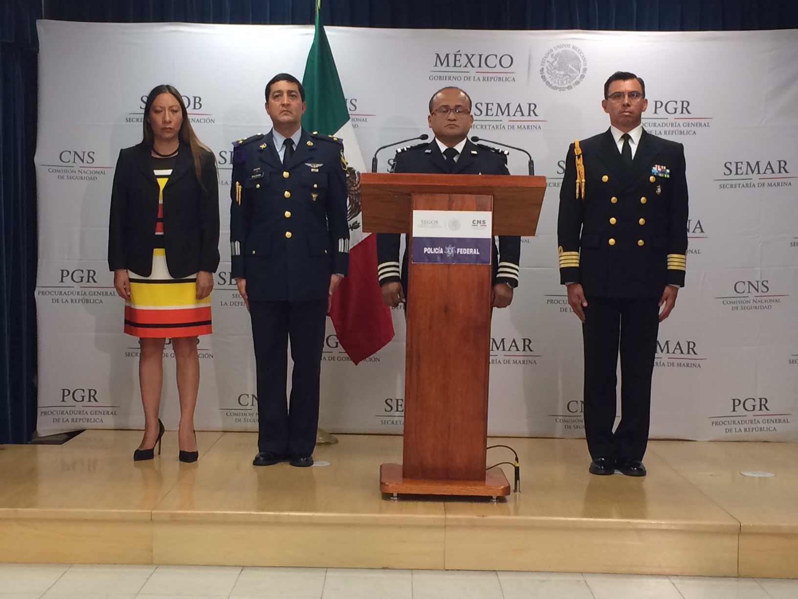 Juan Carlos Silva, comisario general de la División Antidrogas de la Policía Federal, informó sobre la captura.