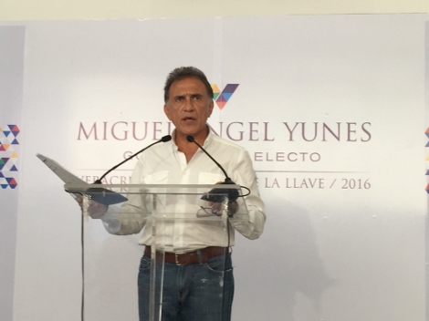 Gobernador electo de Veracruz, Miguel Ángel Yunes Linares.