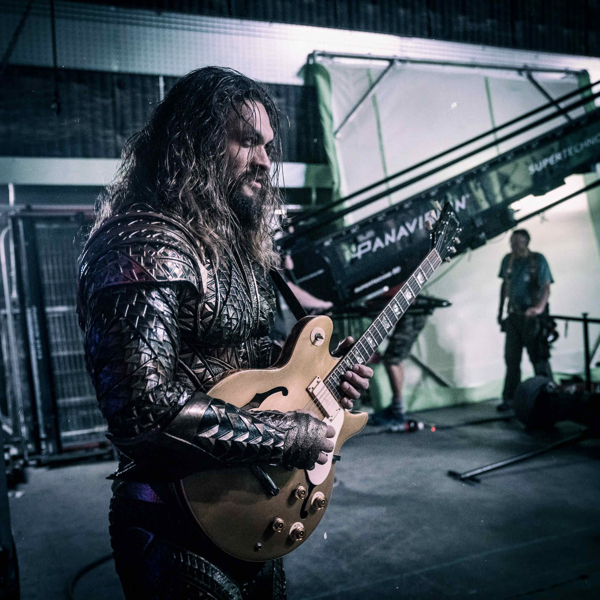 Jason Momoa como Aquaman.