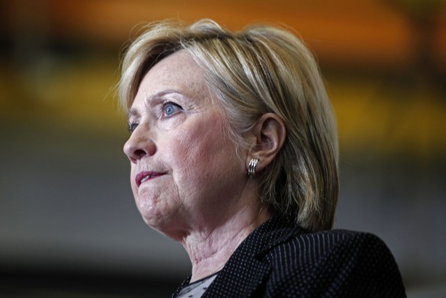 La candidata demócrata Hillary Clinton.