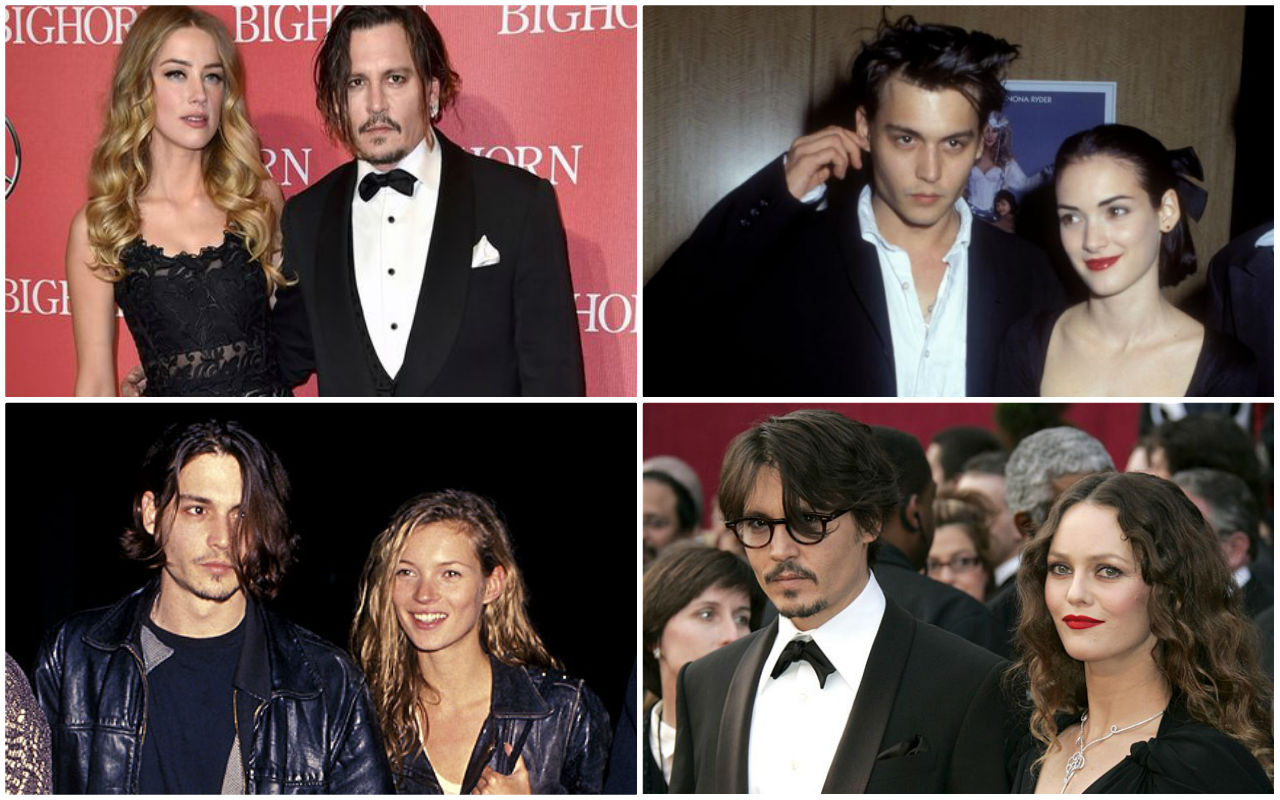 Las parejas de Johnny Depp
