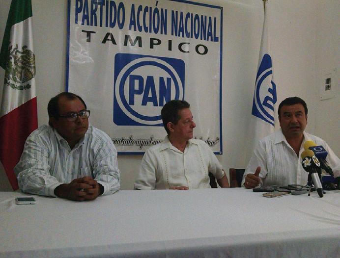 El PAN en Tampico dice que ahora esperan el proceso federal para anular la elección.