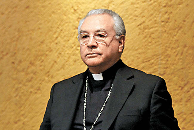 El presidente de la Conferencia del Episcopado Mexicano. 