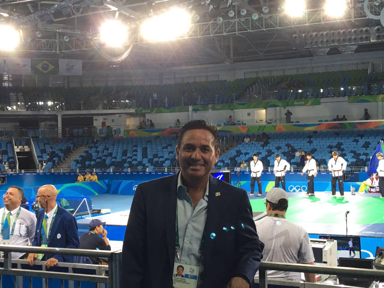 Francisco González Pinedo, presidente de la Federación Mexicana de Taekwondo.