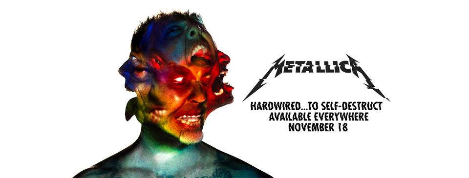 Metallica  lanzará 'Hardwired...To Self-Destruct' el 16 de noviembre.