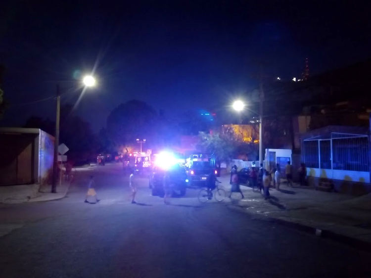 El área fue resguardada por elementos de las policías que laboran en la ciudad y por personal de Sedena.