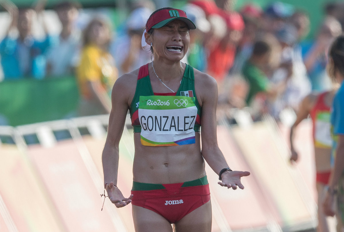 Lupita González se lleva la plata en marcha en 20 kilómetros