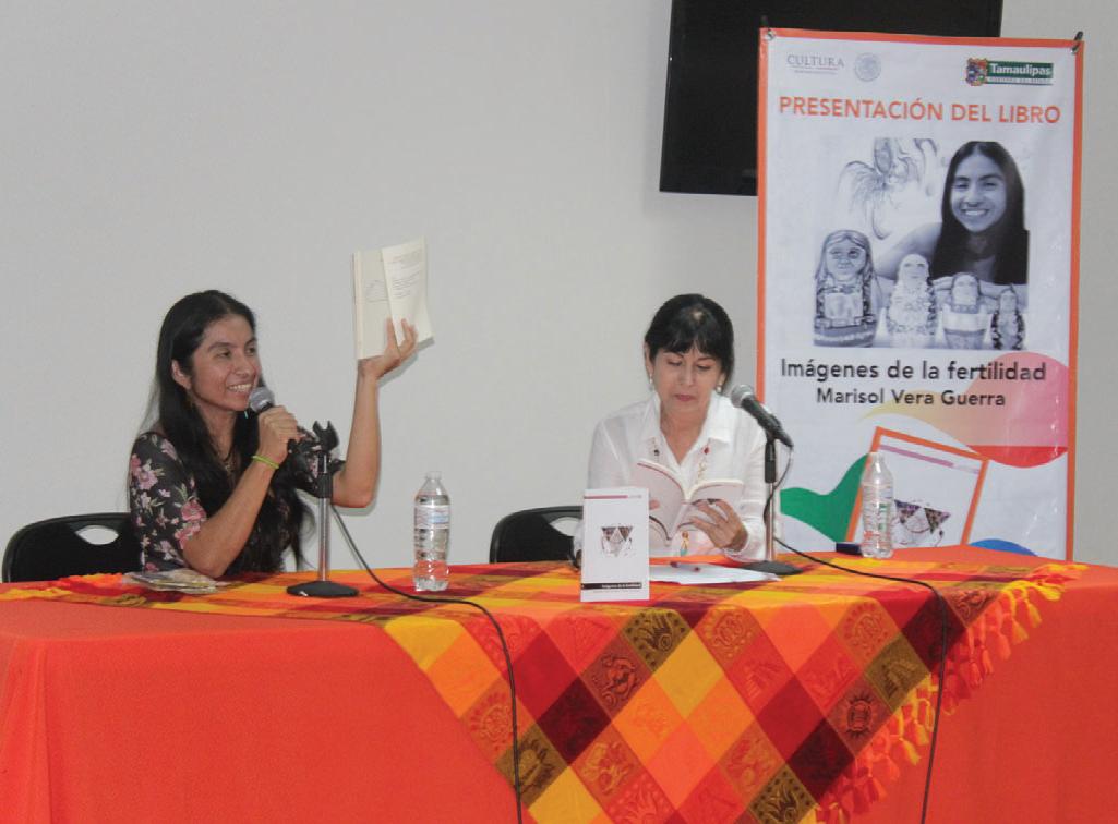 Marisol Vega durante el Festival de la Palabra.