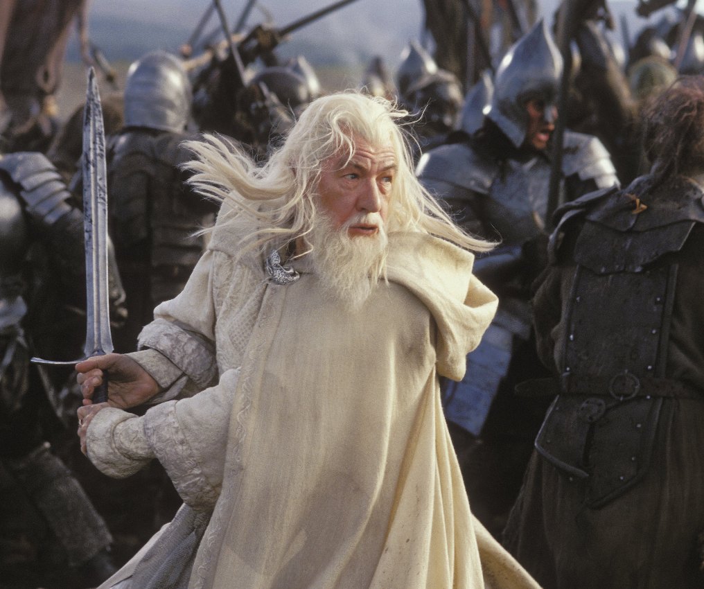 Ian McKellen interpretó a Gandalf en El señor de los anillos. 