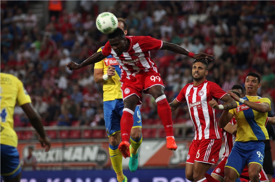 Encuentro entre Olympiacos y Arouca 