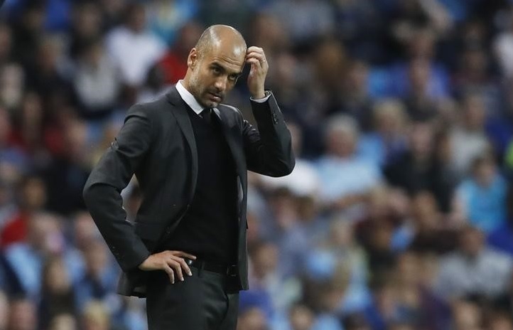 Pep Guardiola, D.T del Manchester city