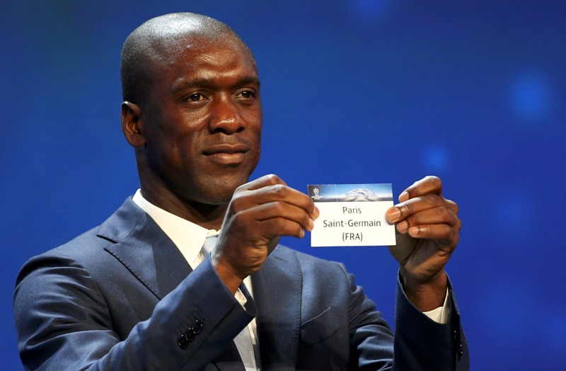 Seedorf en el sorteo de la Champions League 