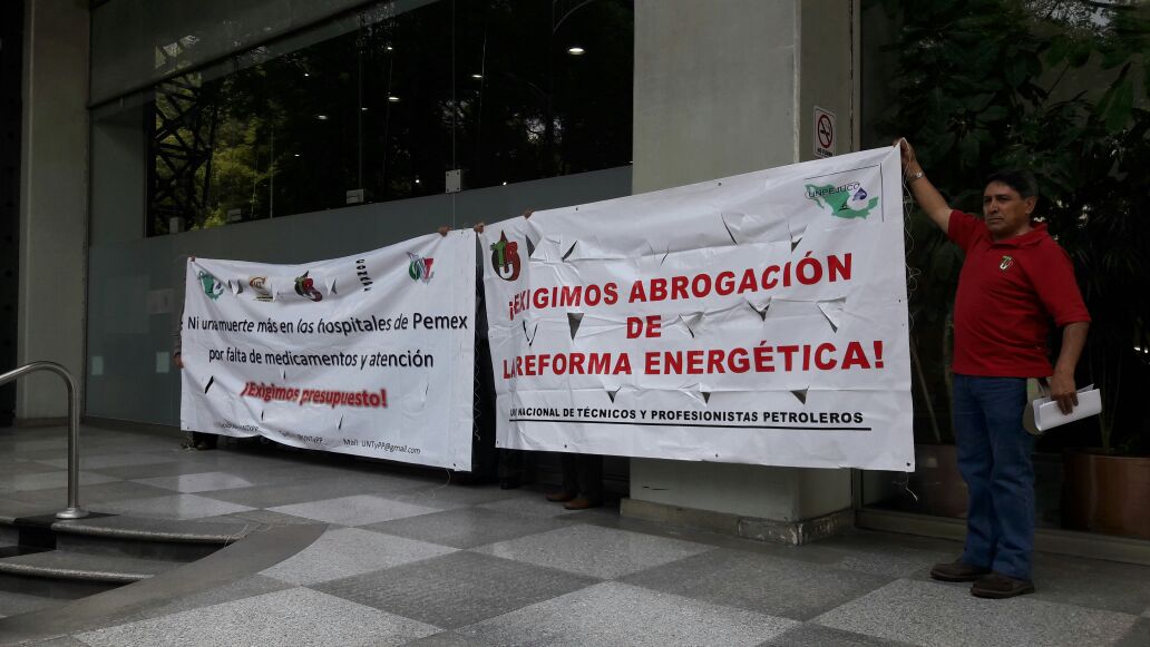 Trabajadores jubilados de Petróleos Mexicanos (Pemex)