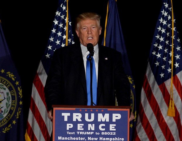 El candidato republicano Donald Trump.
