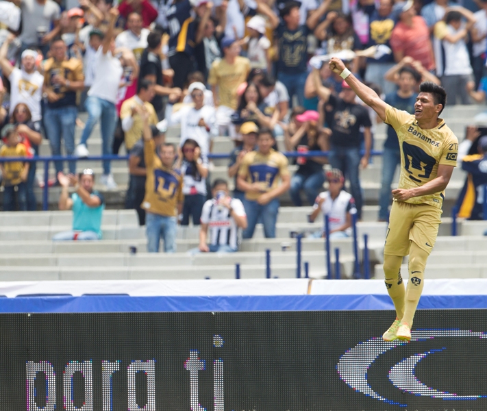 Jesús Gallardo hizo su primer gol en Primera División ante Rayados 